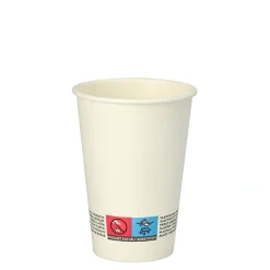Starpak Automatenbecher, Pappe "To Go" 0,18 l Ø 7 cm, 9,2 cm weiß, 25 x 100 Stück