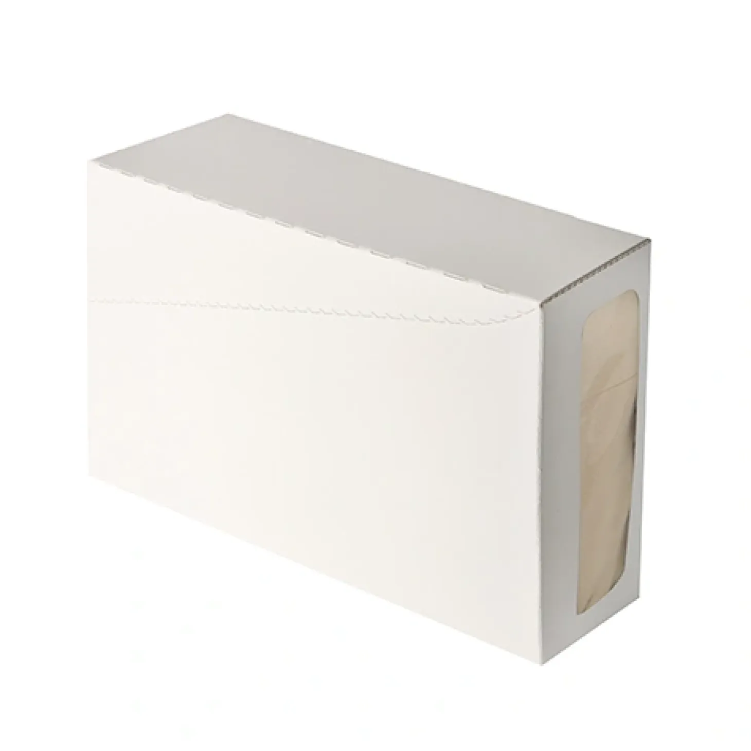 Starpak Bestecktaschen, Airlaid 40 cm x 33 cm creme mit Besteckfalz, 5 x 100 Stück