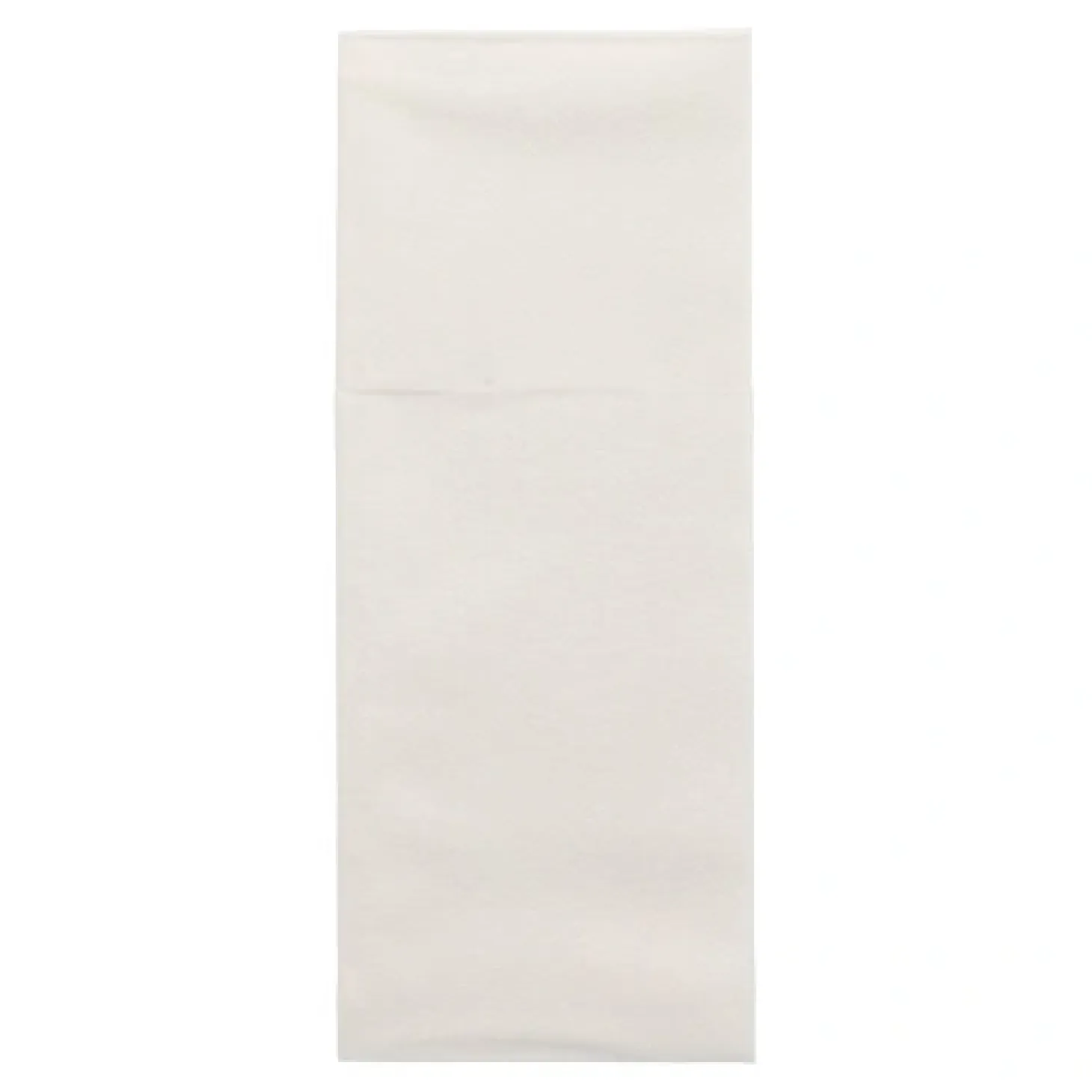 Starpak Bestecktaschen, Airlaid 40 cm x 48 cm weiß mit Besteckfalz