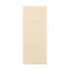 Starpak Bestecktaschen, Airlaid 40 cm x 33 cm creme mit Besteckfalz, 480 Stück