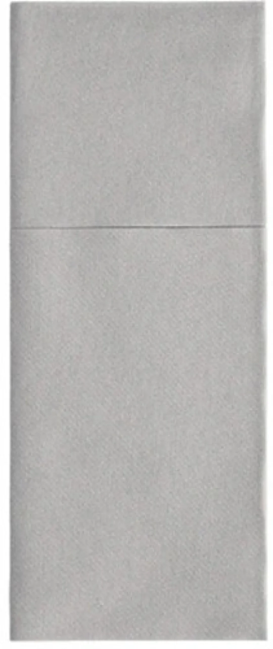 Starpak Bestecktaschen, Airlaid 40 cm x 48 cm grau "Premium" mit Besteckfalz