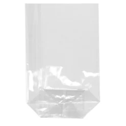 Starpak Bodenbeutel, PP 15 cm x 10 cm x 3,5 cm transparent