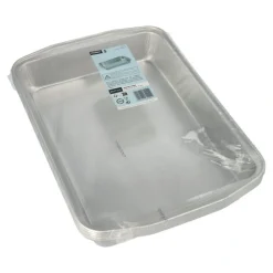 Starpak Bratschalen, Alu eckig 3,15 l 5 cm x 25 cm x 36,6 cm silber