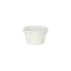 Starpak Deckel für Dressingbecher, PET rund Ø 5,9 cm, 0,7 cm klar