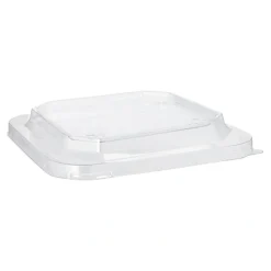 Starpak Deckel für Lunchboxen PET eckig 2,5 cm x 18 cm x 18 cm transparent
