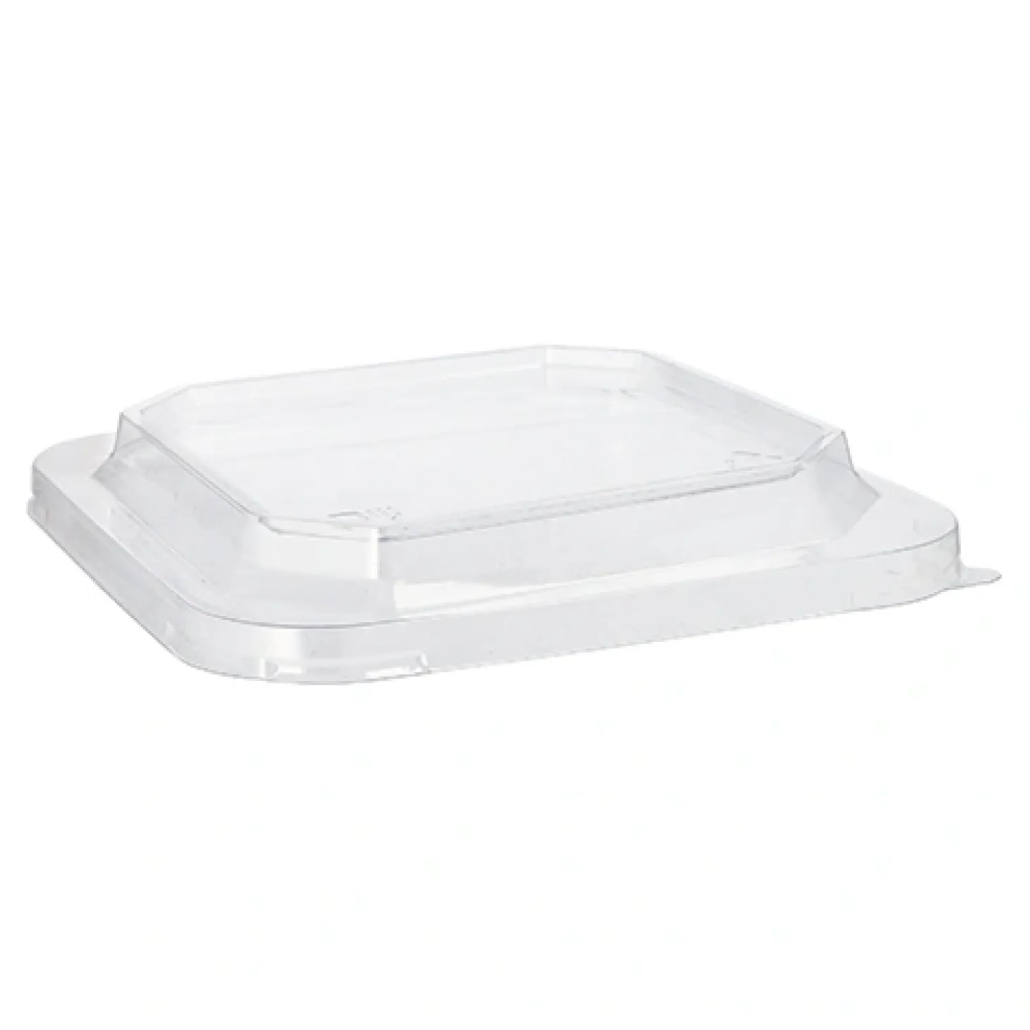 Starpak Deckel für Lunchboxen PET eckig 2,5 cm x 18 cm x 18 cm transparent