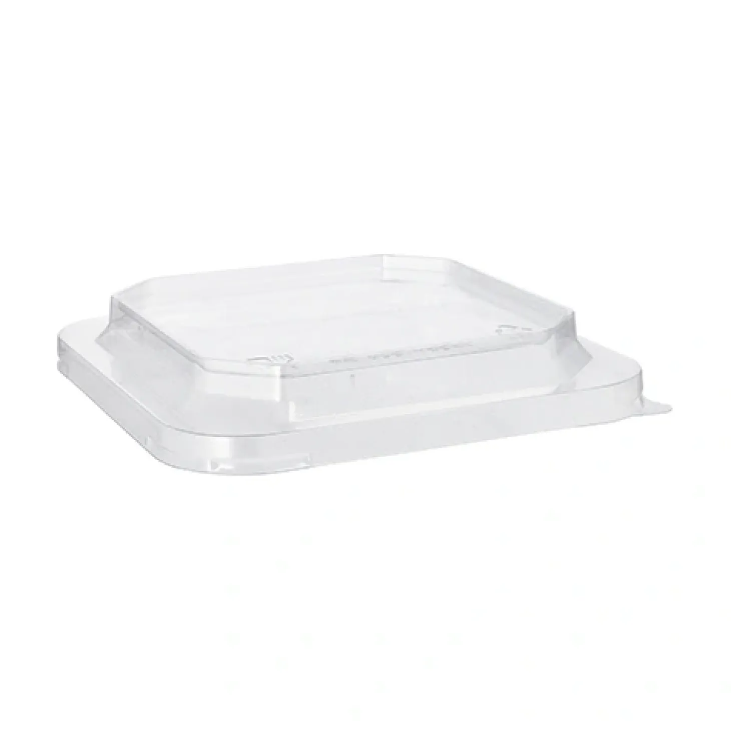 Starpak Deckel für Lunchboxen PET eckig 2,5 cm x 16,2 cm x 16,2 cm transparent