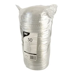 Starpak Deckel für Salatschalen, PS "To Go" Ø 12,5 cm, 2,1 cm klar