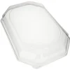 Starpak Deckel für Servierplatten, PET 54 cm x 35 cm x 6,3 cm transparent