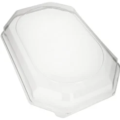 Starpak Deckel für Servierplatten, PET 54 cm x 35 cm x 6,3 cm transparent