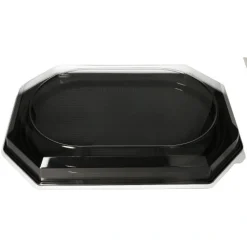 Starpak Deckel für Servierplatten, PET 54 cm x 35 cm x 6,3 cm transparent
