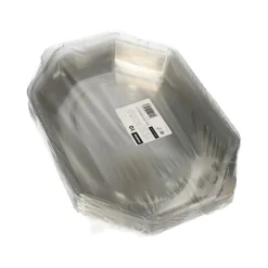 Starpak Deckel für Servierplatten, PET 35 cm x 25 cm x 6,3 cm transparent
