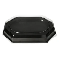 Starpak Deckel für Servierplatten, PET 6,3 cm x 45 cm x 31,5 cm transparent