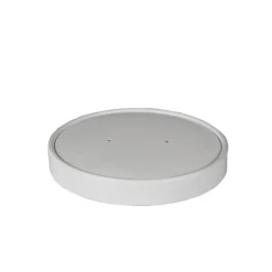 Starpak Deckel für Suppenbecher, Pappe "To Go" rund Ø 9,9 cm weiß