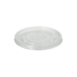 Starpak Deckel für Suppenbecher, PP rund Ø 9,8 cm, 1 cm transparent