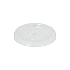 Starpak Deckel "Hurricane", PET rund Ø 9,5 cm glasklar mit Kreuzschlitz