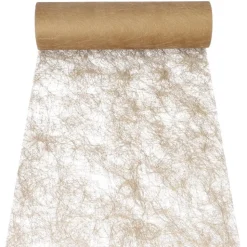 Starpak Dekoband "Sizoflor" 25 m x 30 cm gold