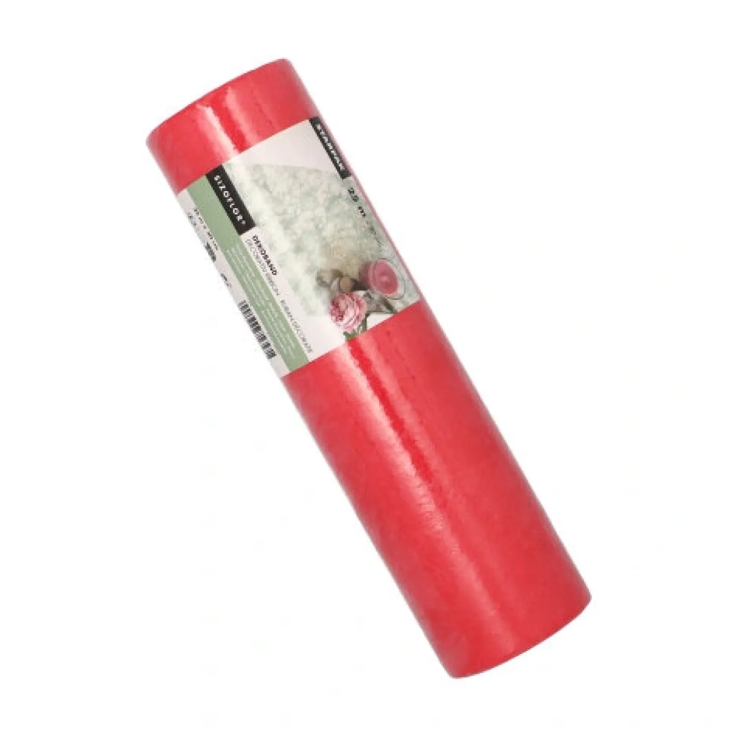 Starpak Dekoband "Sizoflor" 25 m x 30 cm rot