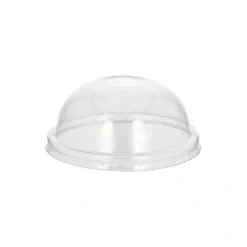 Starpak Dom-Deckel für Suppenbecher PET rund Ø 9,8 cm, 4 cm transparent