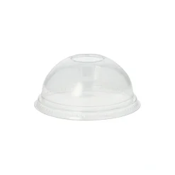 Starpak Dom-Deckel "Hurricane", PET rund Ø 9,5 cm, 4,5 cm glasklar ohne Lochung