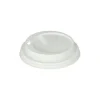 Starpak Dom-Deckel, PS "To Go" rund Ø 9 cm, 1,8 cm weiß