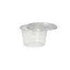 Starpak Dressingbecher, PP rund 100 ml Ø 7,1 cm, 4,3 cm transparent
