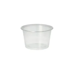 Starpak Dressingbecher, PP rund 100 ml Ø 7,1 cm, 4,3 cm transparent