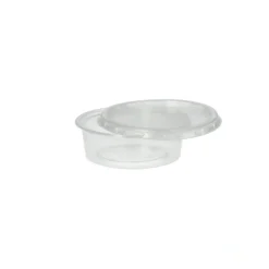 Starpak Dressingbecher, PP rund 50 ml Ø 7,1 cm, 2,4 cm transparent