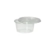 Starpak Dressingbecher, PP rund 80 ml Ø 7,1 cm, 3,5 cm transparent