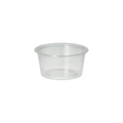 Starpak Dressingbecher, PP rund 80 ml Ø 7,1 cm, 3,5 cm transparent