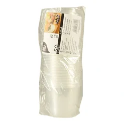 Starpak Dressingbecher, PP rund 125 ml Ø 7,1 cm, 5,7 cm transparent