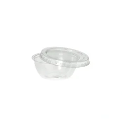Starpak Dressingschalen, PS rund 50 ml Ø 6,7 cm, 2,7 cm klar