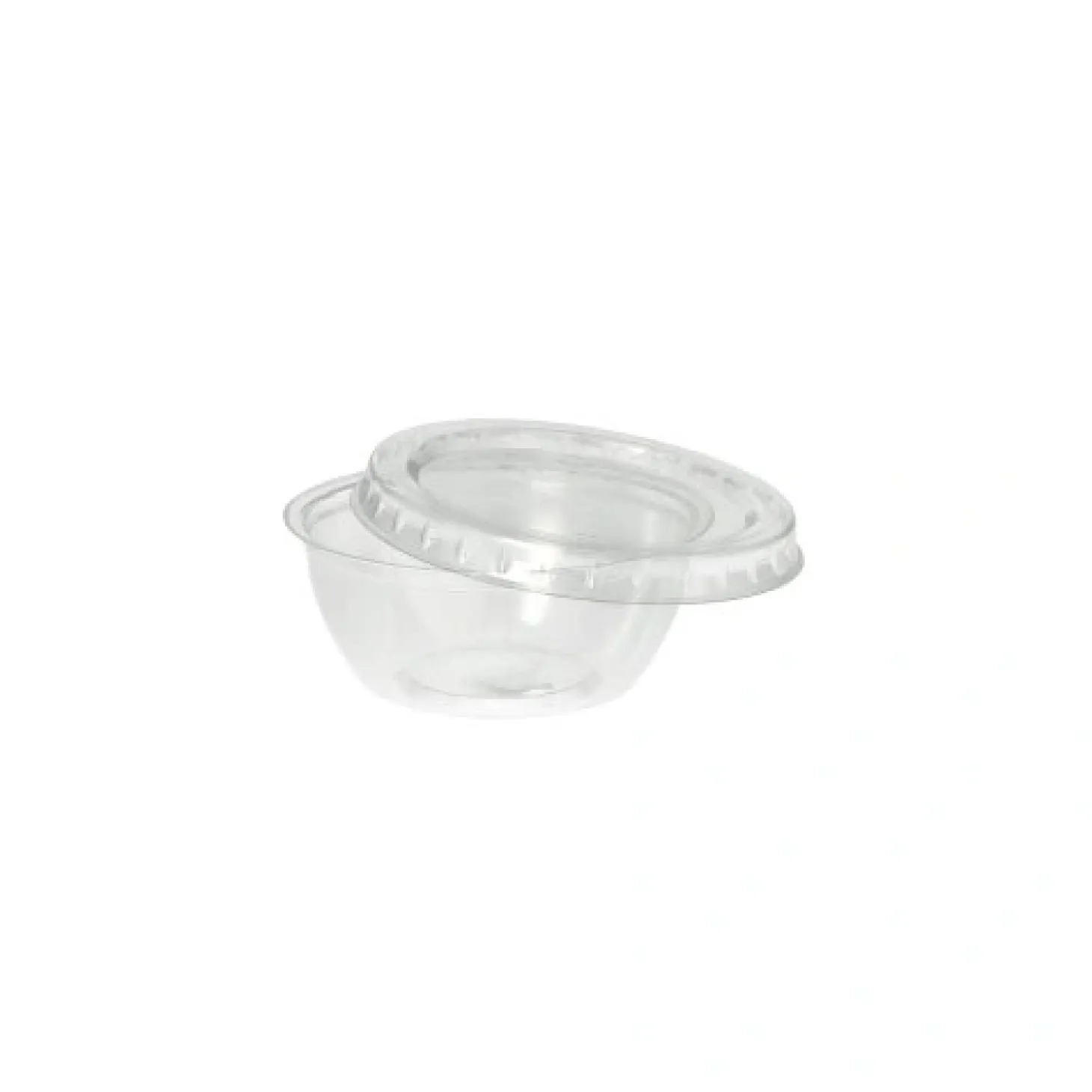 Starpak Dressingschalen, PS rund 50 ml Ø 6,7 cm, 2,7 cm klar