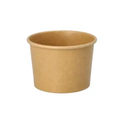 Starpak Eisbecher, Pappe rund 100 ml Ø 7,5 cm, 4,9 cm braun, 20 x 50 Stück