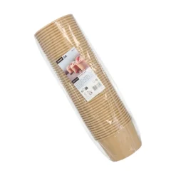 Starpak Eisbecher, Pappe rund 500 ml Ø 11,2 cm, 7,8 cm braun, 10 x 50 Stück