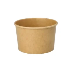 Starpak Eisbecher, Pappe rund 200 ml Ø 9,5 cm, 6 cm braun, 20 x 50 Stück