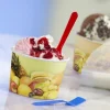 Starpak Eisbecher, Pappe rund 125 ml Ø 8 cm, 4,8 cm "Früchte"