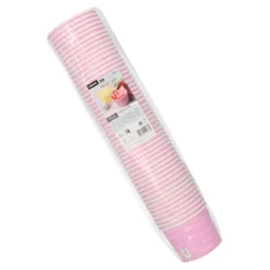 Starpak Eisbecher, Pappe rund 250 ml Ø 9,5 cm, 6,2 cm rosa 