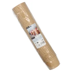Starpak Eisbecher, Pappe rund 150 ml Ø 8,6 cm, 5,2 cm braun, 20 x 50 Stück
