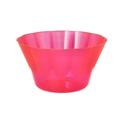 Starpak Eis- und Dessertschalen, PS rund 400 ml Ø 12 cm, 7 cm pink
