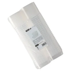 Starpak Feinkostbecher, PP eckig 150 ml 2,9 cm x 8,6 cm x 10,9 cm transparent mit Originalitätsverschluss