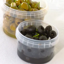Starpak Feinkostbecher, PP 770 ml Ø 11,8 cm, 11,3 cm transparent mit Originalitätsverschluss
