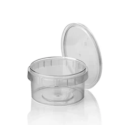 Starpak Feinkostbecher, PP 480 ml Ø 11,8 cm, 7 cm transparent mit Originalitätsverschluss