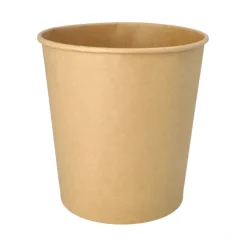 Starpak Food-Buckets 3800 ml Ø 18,7 cm, 19,5 cm braun, 4 x 25 Stück