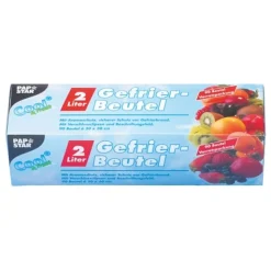 Starpak Gefrierbeutel, LLDPE 2 l 30 cm x 20 cm transparent in Faltschachtel