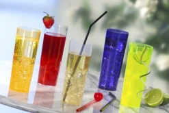 Starpak Gläser für Longdrinks, PS 0,3 l Ø 5,85 cm, 15,2 cm glasklar