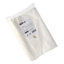 Starpak Griffloch-Tragetaschen, HDPE 44 cm x 36 cm x 9 cm weiß