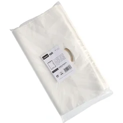 Starpak Griffloch-Tragetaschen, HDPE 50 cm x 45 cm x 8 cm weiß