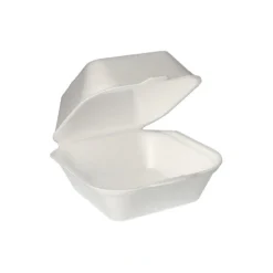 Starpak Hamburger-Boxen mit Klappdeckel, XPS 7,5 cm x 12 cm x 12 cm weiß
