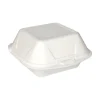Starpak Hamburger-Boxen mit Klappdeckel, XPS 8 cm x 14,5 cm x 15,5 cm weiß